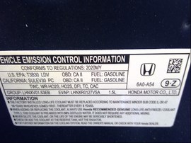 2020 HONDA ACCORD, BLUE, 1.5L TURBO, AT.   A25159